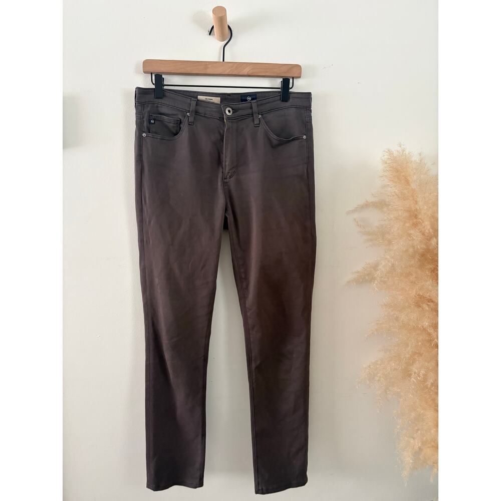 AG Adriano Goldschmeid Prime Mid Rise Cigarette Skinny Jeans Size 29 Gray - Picture 3 of 10
